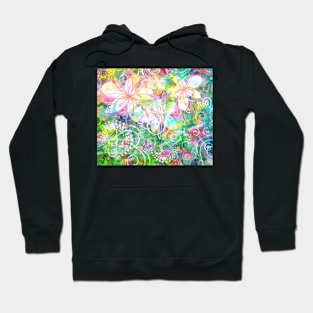 Joyful Flowers by Jan Marvin Hoodie